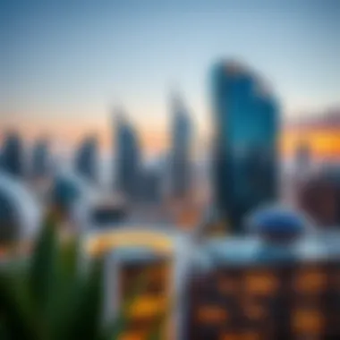 Modern Architectural Marvels of Nova Dubai Stunning skyline of Nova Dubai showcasing modern architecture