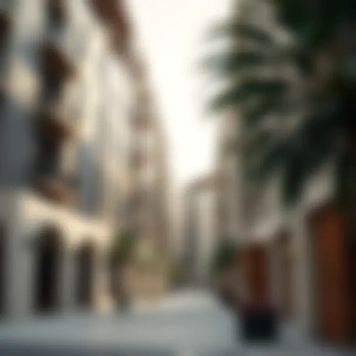 Modern residential developments integrating with heritage in Old Town Dubai.