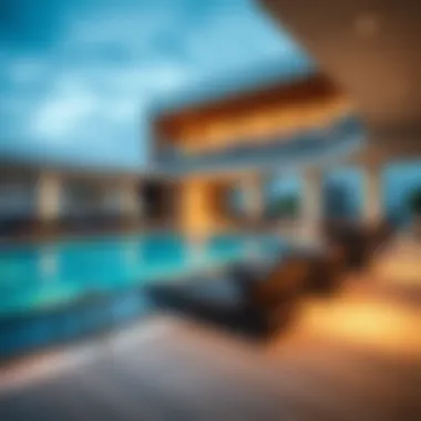 Amenities in Jebel Ali Amenities available in Jebel Ali, including a swimming pool and gym