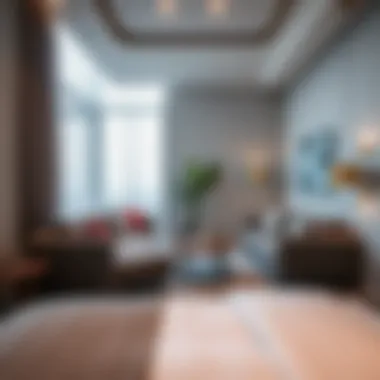 Cozy Modern Rental Room Modern rental room featuring cozy furnishings
