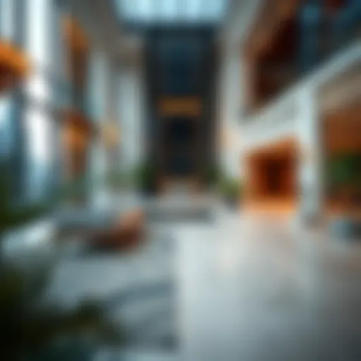 Overview of a luxurious metropolitan property