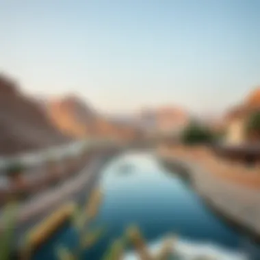 Natural Beauty of Hatta Oasis Breathtaking landscapes of Hatta's natural beauty