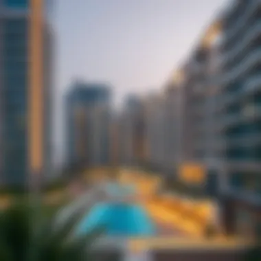 Stunning architectural view of Amwaj 4