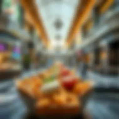 Diverse dining options available at Dubai Mall