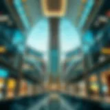 Stunning view of the Dubai Mall with its iconic architecture