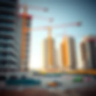 Future Development in Gulf Real Estate Construction site of a future real estate development in the Gulf