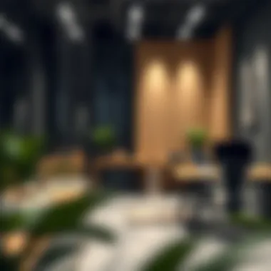 Functional Modern Workspace Modern workspace designed for functionality and aesthetics