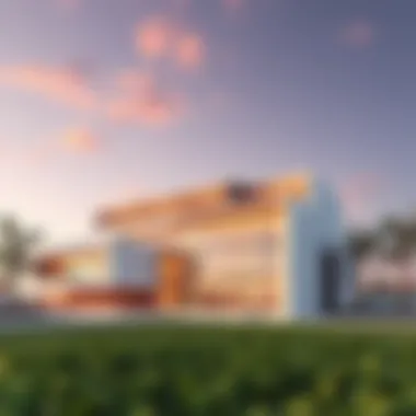 Architectural marvel of مرف مول showcasing modern design