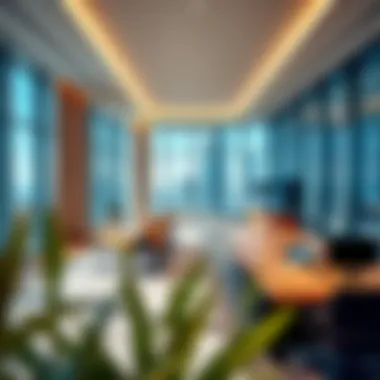 Interior office space highlighting innovative architecture