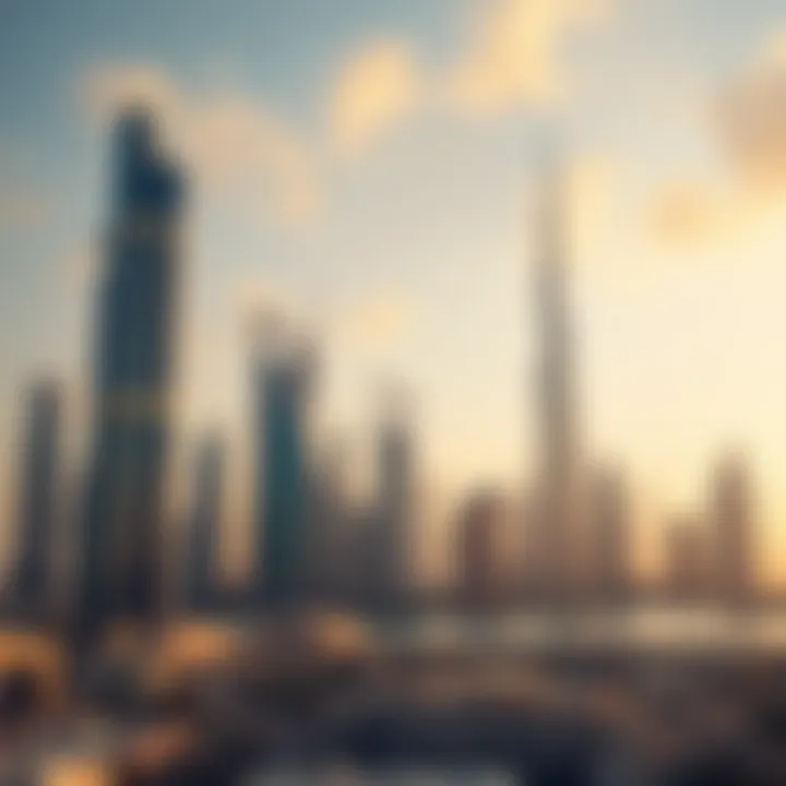 Architectural marvel of Dubai's skyline showcasing innovation and progress