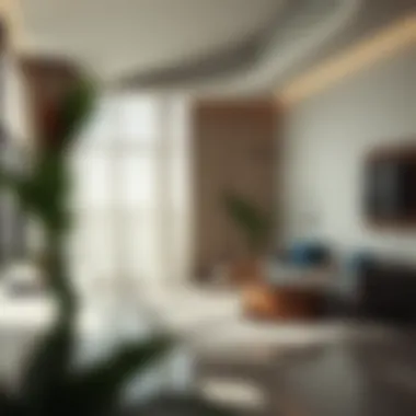 Sustainable hotel practices in a modern setting