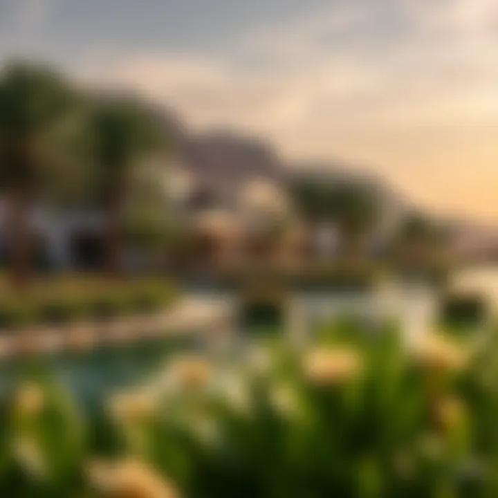 Showcasing the lush landscapes and parks surrounding Keturah Reserve.