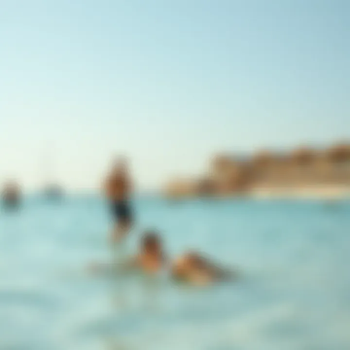 Exciting Activities at La Mer Beach Vibrant beach activities illustrating the lively experiences available at La Mer