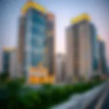 Architectural design of Latifa Tower showcasing modern aesthetics