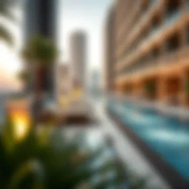 Luxurious amenities available at Latifa Tower