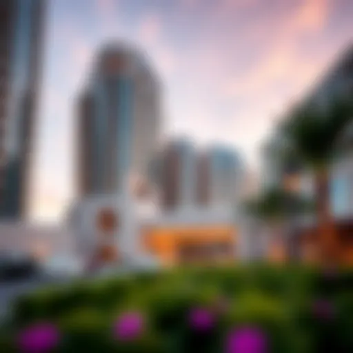 Architectural Marvel of Manazil Port Saeed 01 Stunning view of Manazil Port Saeed 01 showcasing modern architecture