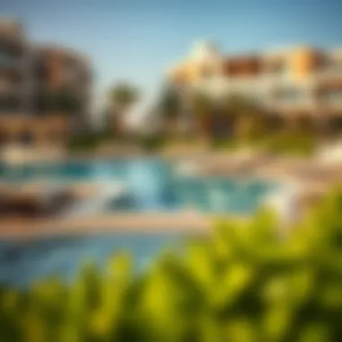 Exclusive Amenities at Marsa Al Arab Residences Amenities offered at Marsa Al Arab Residences, including pools and recreational areas
