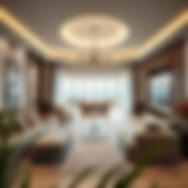 Luxurious Interiors of Marsa Al Arab Residences Luxurious interior design of a Marsa Al Arab Residence