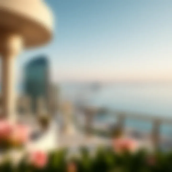 Breathtaking Waterfront Views from Marsa Al Arab Scenic view from Marsa Al Arab overlooking the waterfront