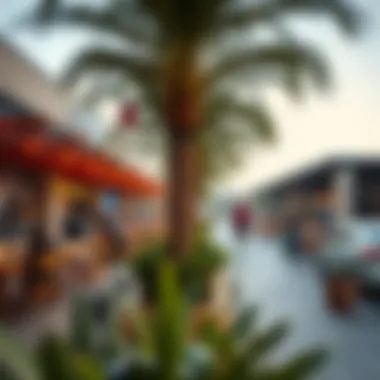 Vibrant community spaces in Al Jaddaf promoting social interaction