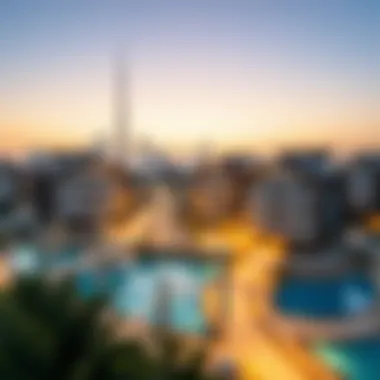 Visual representation of geographical orientation impacting property investment