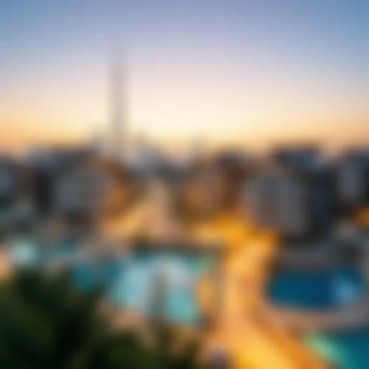 Visual representation of geographical orientation impacting property investment