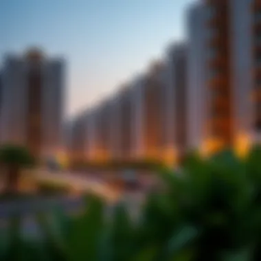 Residential Developments Near Etisalat Burjuman Metro Modern residential buildings near Etisalat Burjuman Metro station