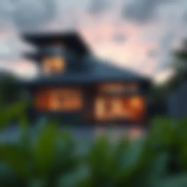 Illustration of a real estate transaction with Makani number integration