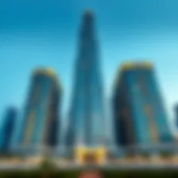 Stunning architectural view of Metropolis Tower