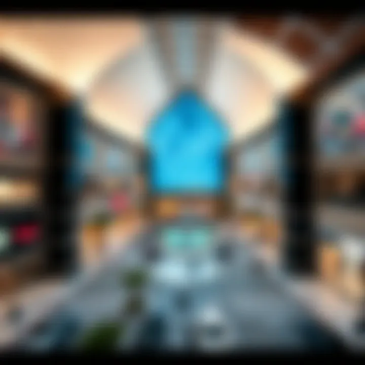 Map of Dubai Mall parking layout