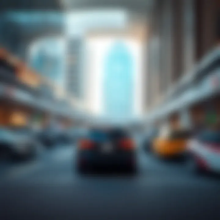 Convenient parking options at Dubai Mall