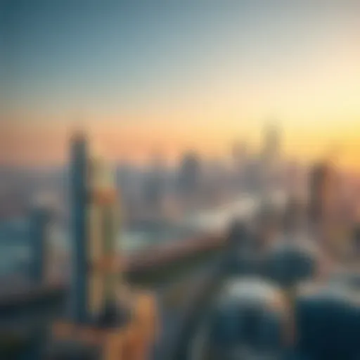 Scenic view of Dubai skyline representing job opportunities