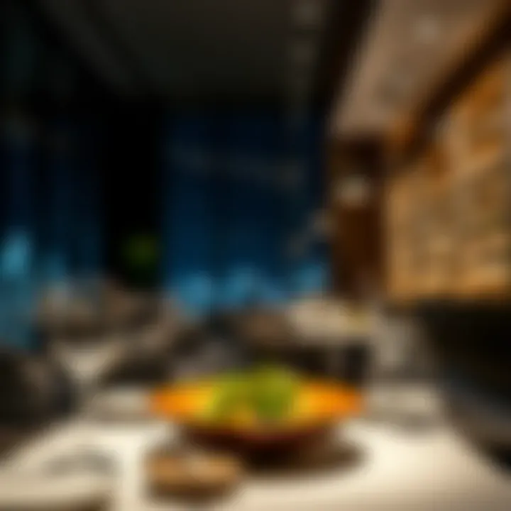 Fine dining experience at Nobu Residences