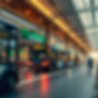 Public transport options available near Oasis Mall