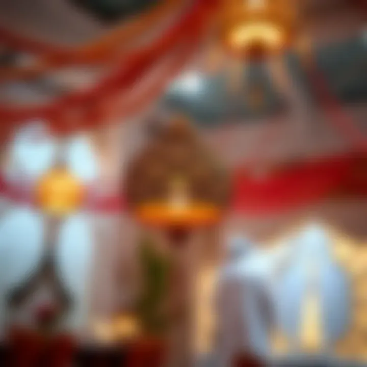 Traditional Emirati decorations symbolizing cultural heritage