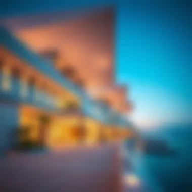 Modern architectural design of a property on Palm Jumeirah