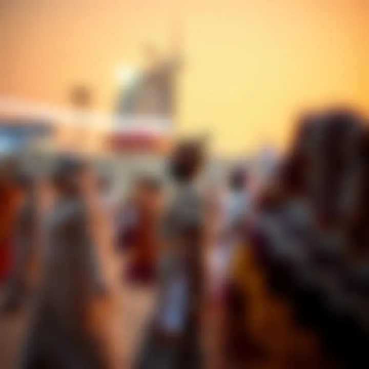 Artistry in Motion: Showcasing Emirati Culture Cultural performances during a public holiday celebration