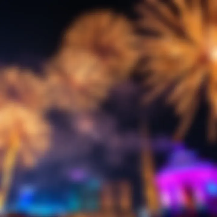 A New Year to Remember: Festivities in the UAE Sky Fireworks display marking the New Year in the UAE