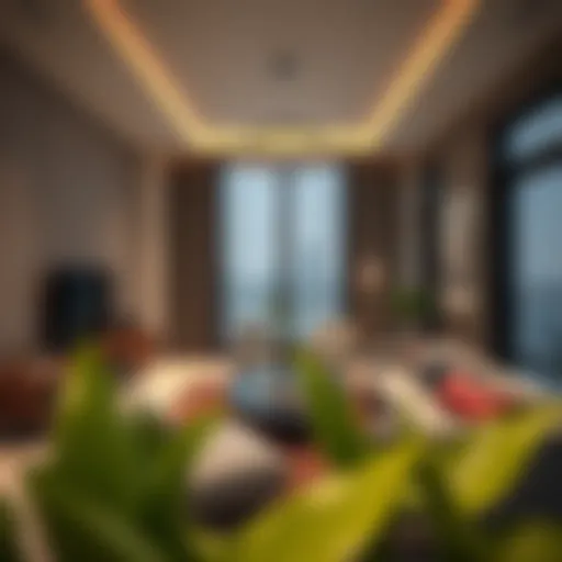 Modern apartment interior in Al Barsha