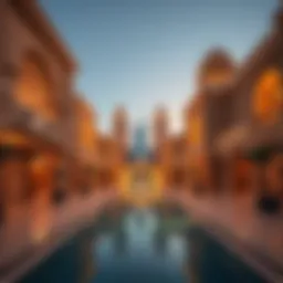 Stunning architectural design of Safa Two in Dubai