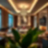 Luxurious living area within Samaya Hotel Apartment