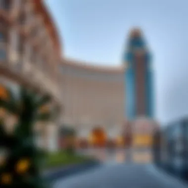 Architectural design of Savoy Hotel Dubai