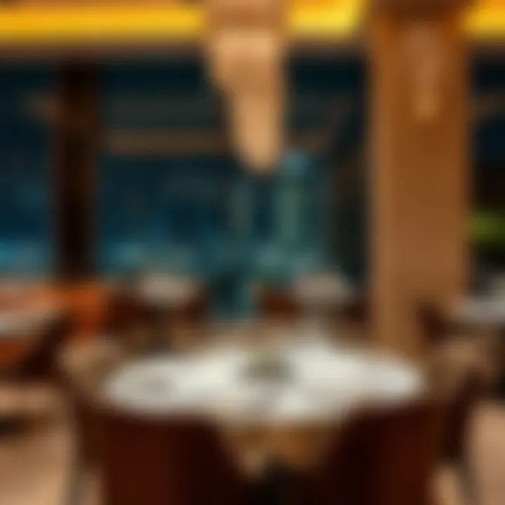 Gourmet dining experience at Savoy Hotel Dubai