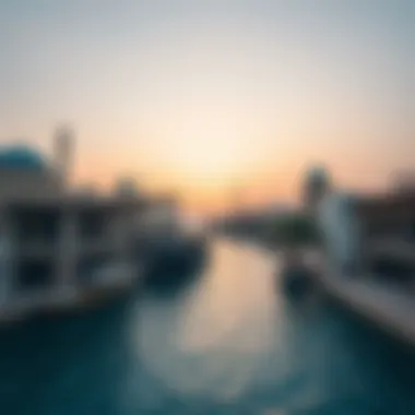 Architectural Beauty of Suk Al Sharq A panoramic view of Suk Al Sharq showcasing its architectural beauty