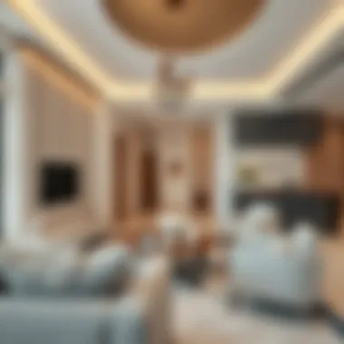 Transformed Interiors Post-Relocation Stylish interior showcasing relocated furniture