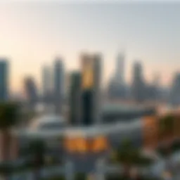 A modern skyline view of Dubai showcasing architectural innovation