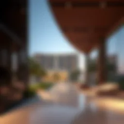 Modern architectural design of The Haven Majan