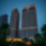 Luxury high-rise building in Dubai
