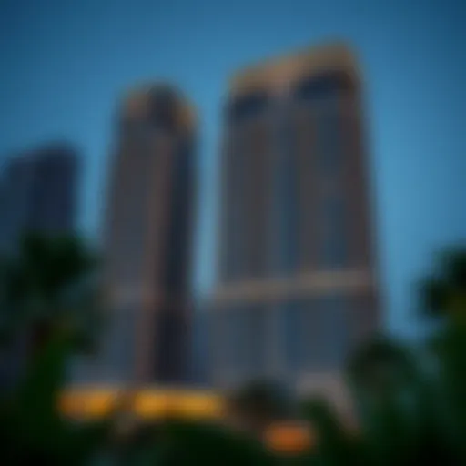 Luxury high-rise building in Dubai