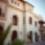 Traditional architectural elements showcasing the heritage of the UAE